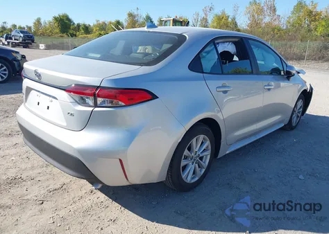 2025 Toyota Corolla Le из США, поврежденный, VIN 5YFB4MDE3SP343923